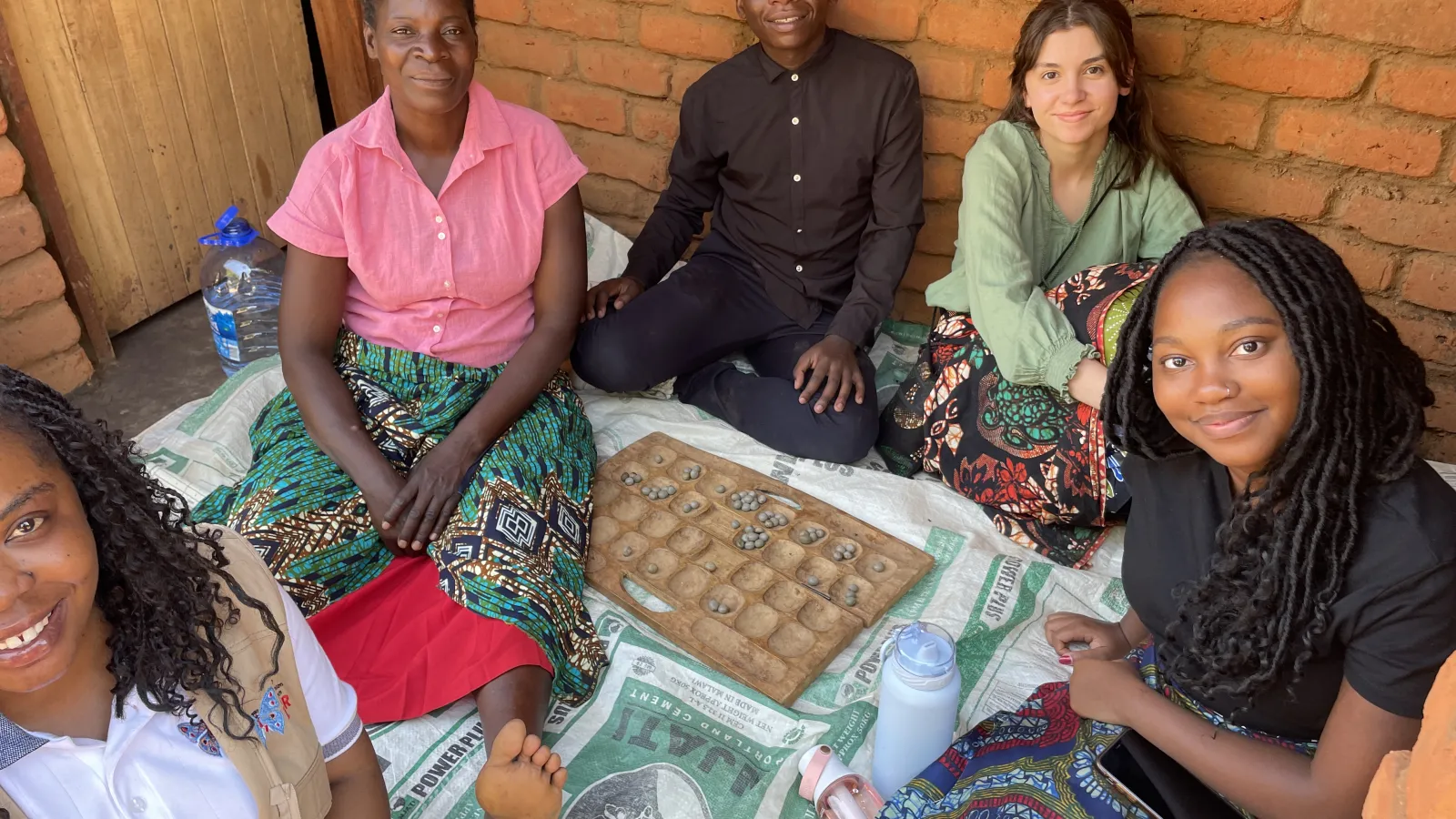 Picture of Buckeyes with people of Malawi