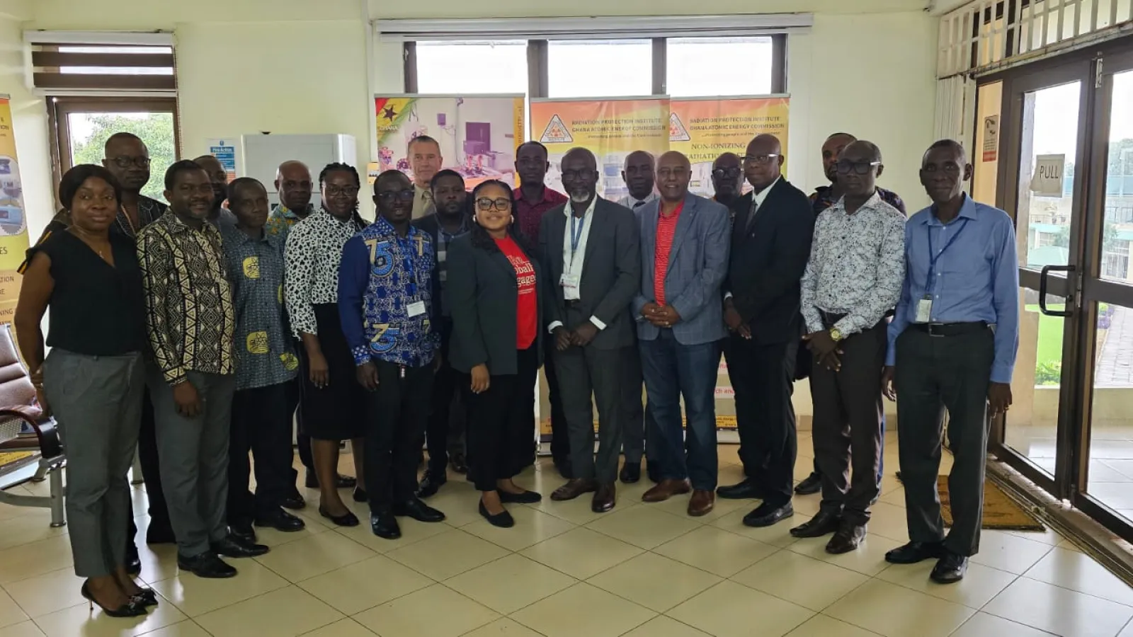 CAS and GOHI visit to Ghana Atomic Commission
