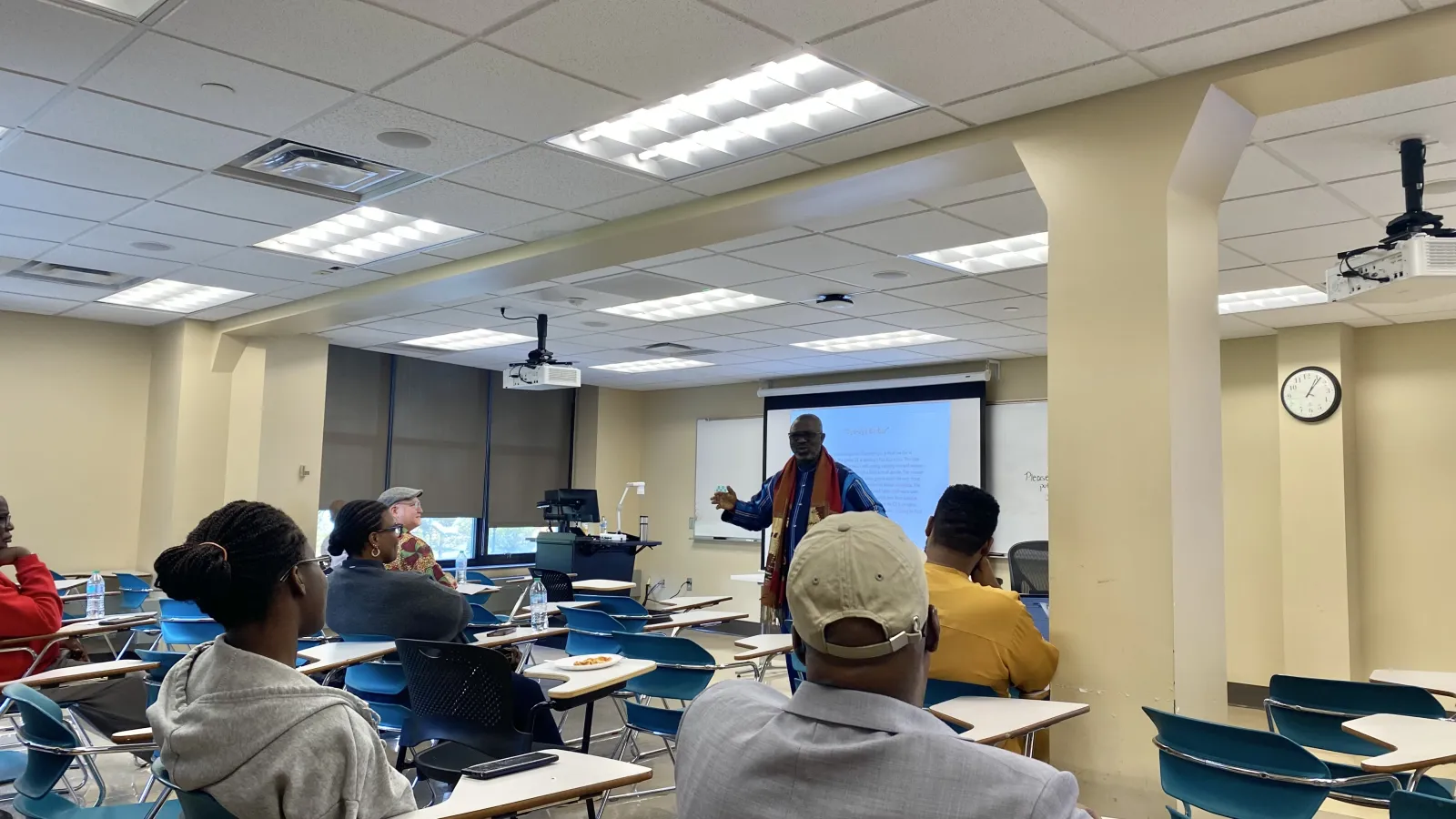 Dr. Adeeko's at Africa at Noon picture of attendees.