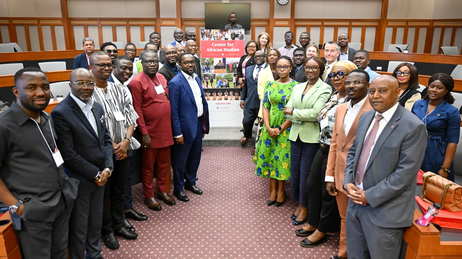 Ghanaian and Ohio State Delegations; May, 2025