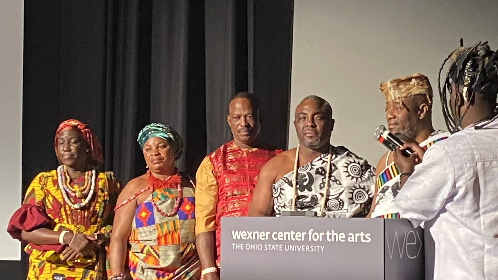 Ghanaian King at Ohio State; August, 2025