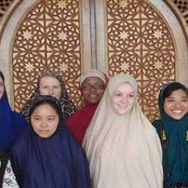 Uganda Global May students at Qaddafi Mosque