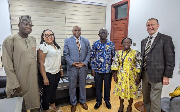 CAS and GOHI visit to University of Ghana