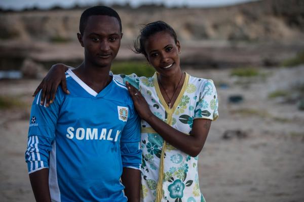 Picture of couple in Somalia