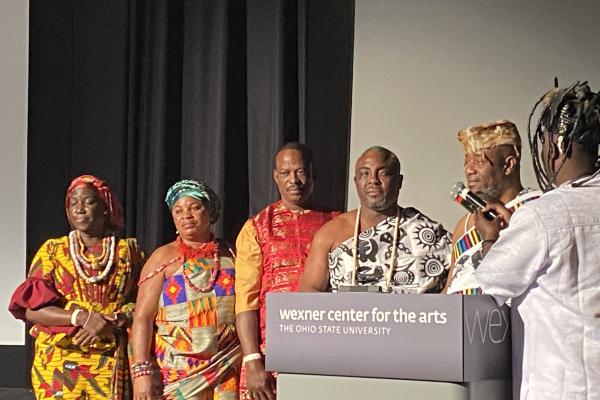 Ghanaian King at Ohio State; August, 2025