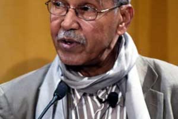 Author Nurrudin Farah. Author Nurrudin Farah