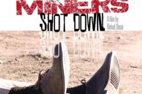 miners shot down poster miners shot down poster