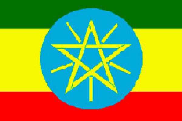 Ethiopian flag.