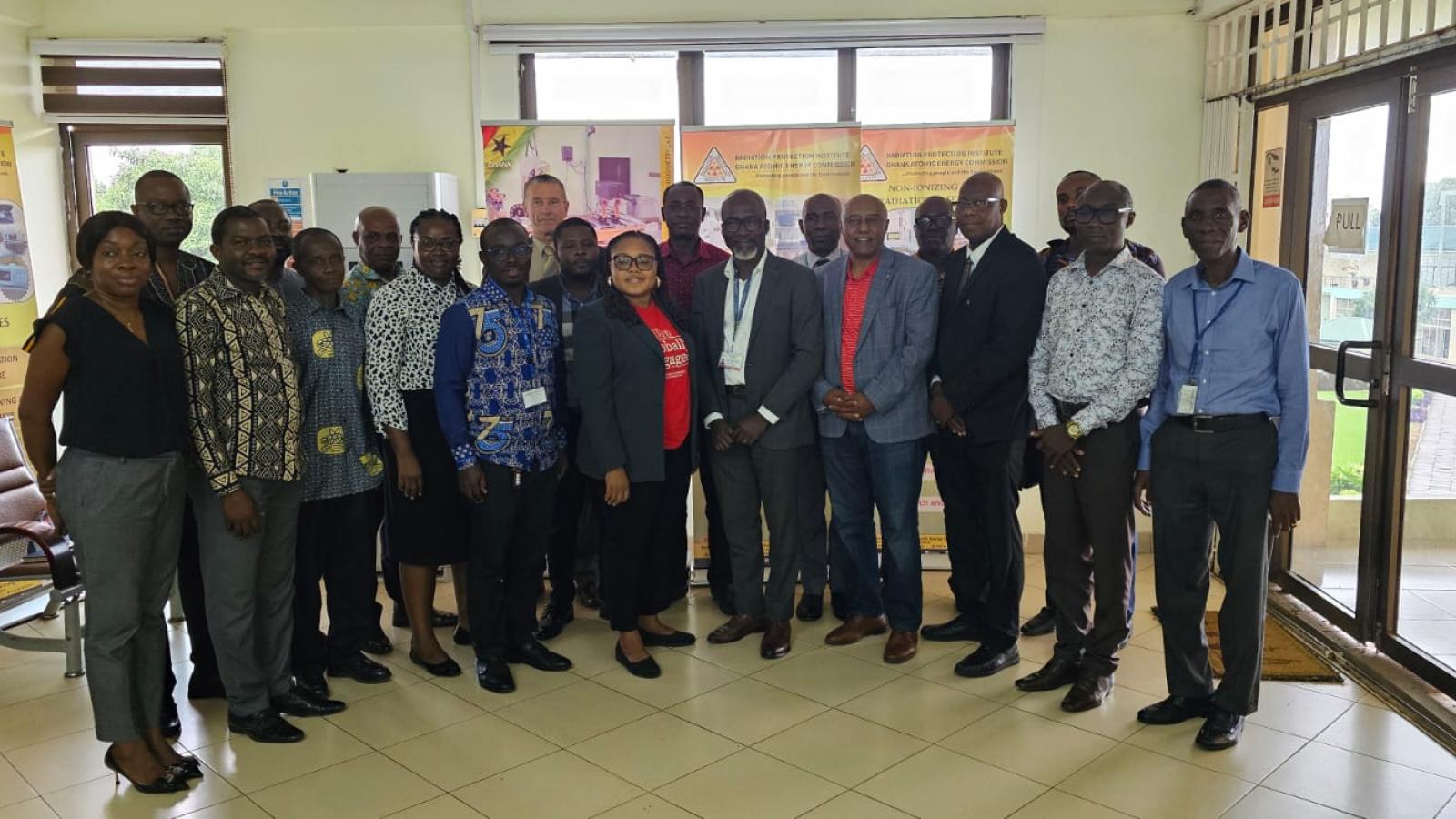 CAS and GOHI visit to Ghana Atomic Commission