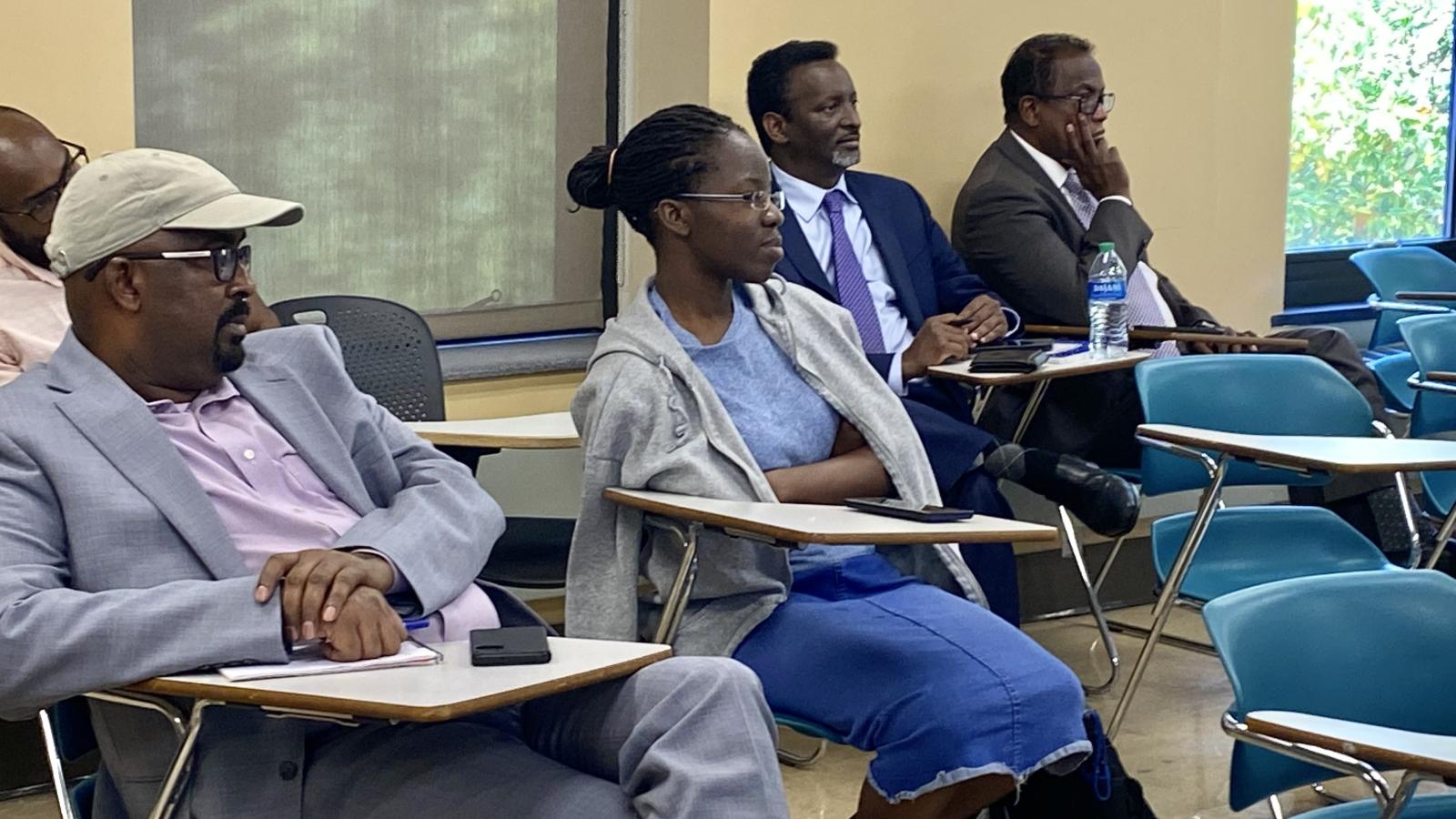 Dr. Adeeko's at Africa at Noon picture of attendees.