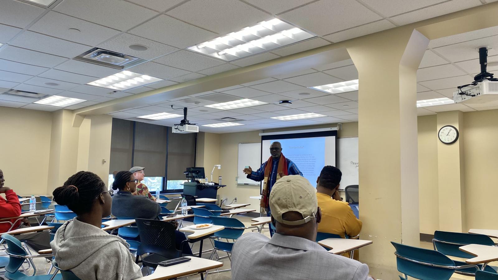 Dr. Adeeko's at Africa at Noon picture of attendees.
