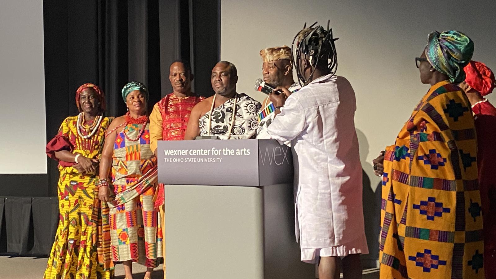 Ghanaian King at Ohio State; August, 2025