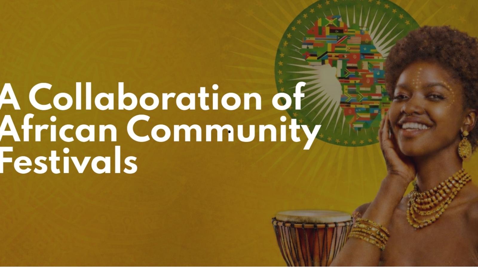 Columbus United African Festival flyer.